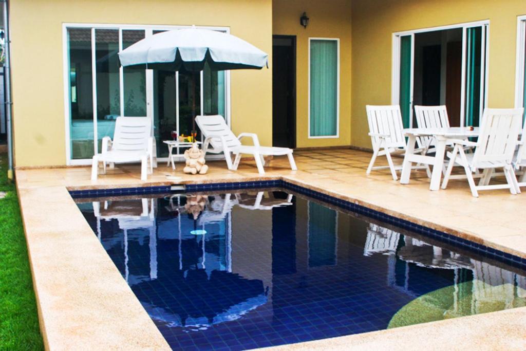 Garden Hills Villa Resort 차암 객실 사진